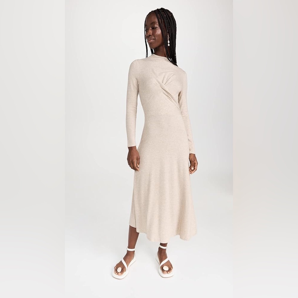 ASTR The Label Open Back Midi Sweater Dress
